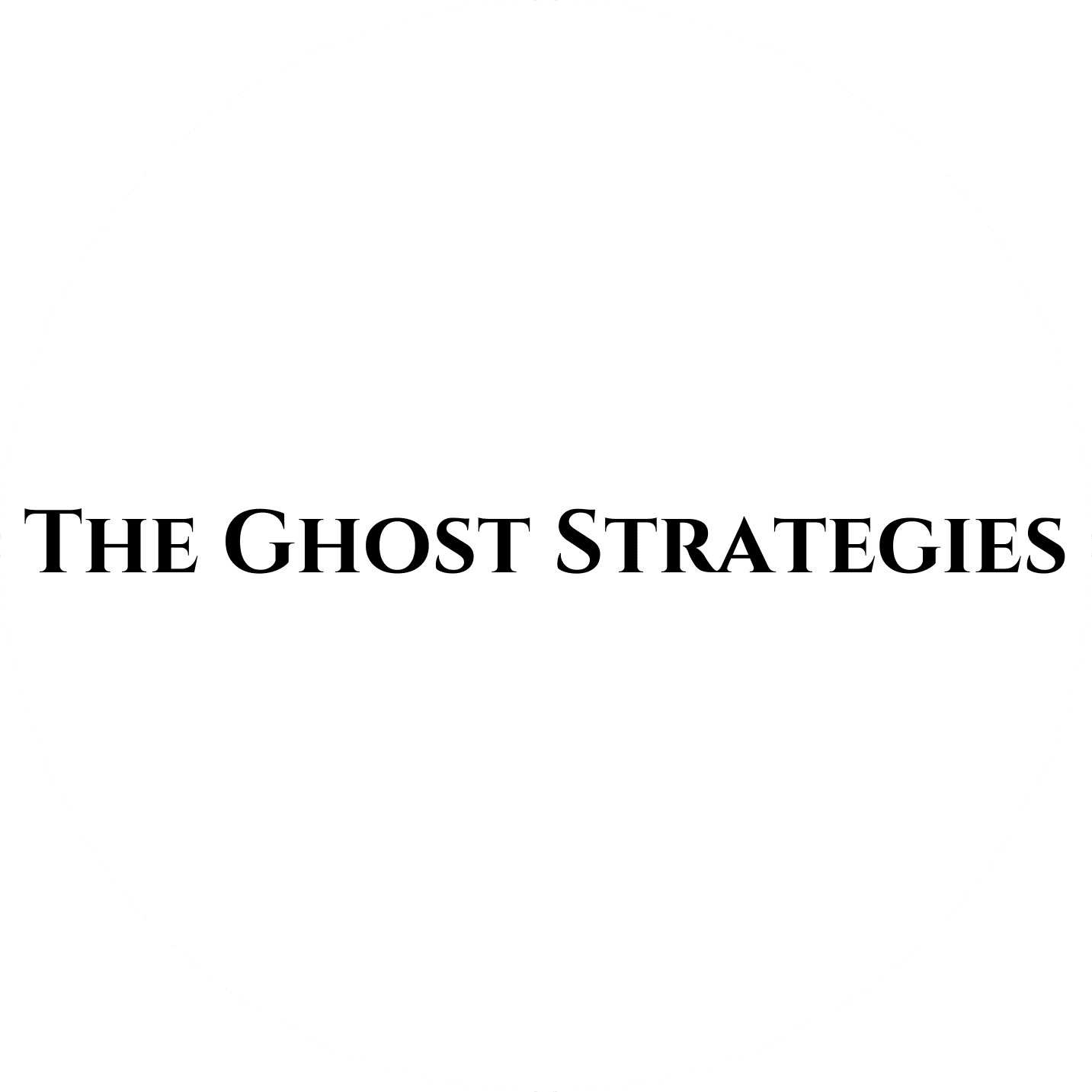 The Ghost Strategies Logo